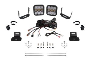 Can-Am Maverick X3 Ditch Light Kit - A-Pillars - Diode Dynamics - SS5 Stage Series - `17-`25
